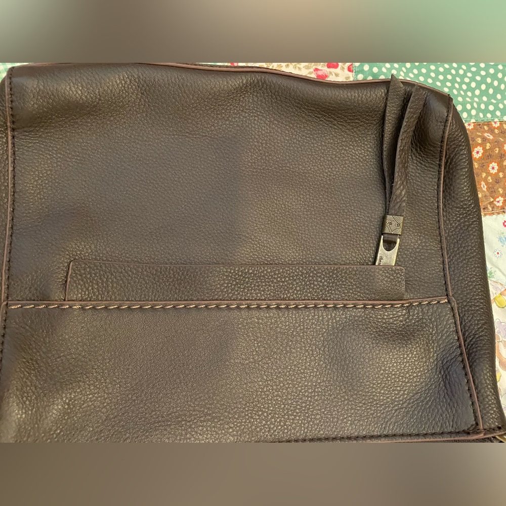 Authentic The Sak Cross Body Bag 100% Leather Brown Color Brand New NWT - Picture 6 of 17
